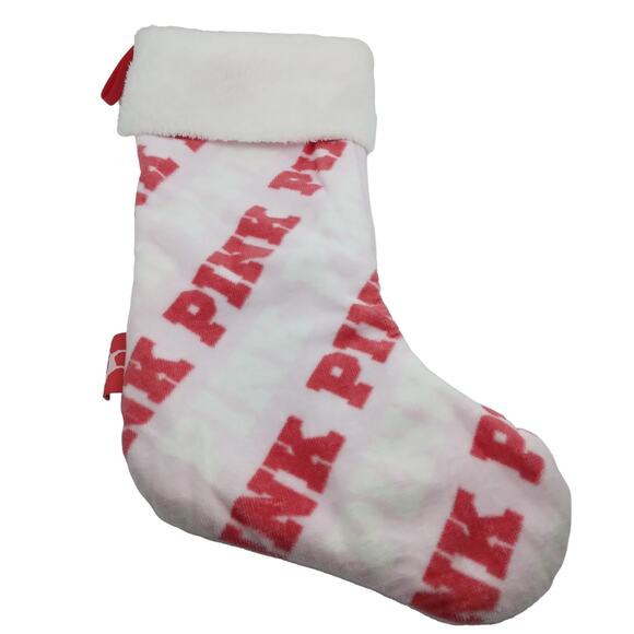 PINK By Victoria's Secret Stocking pink and white - Picture 1 of 6